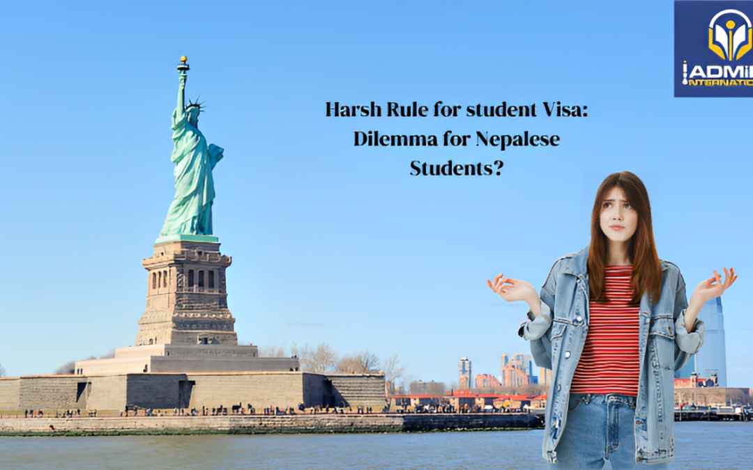 Harsh Rule Implemented in student visa by USA: Dilemma for Nepalese Students in 2025?
